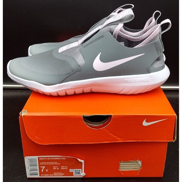 Nike Other - Nike Flex Runner Slip On Shoes Sneakers Big Kid Boys Girls  Size 7Y
